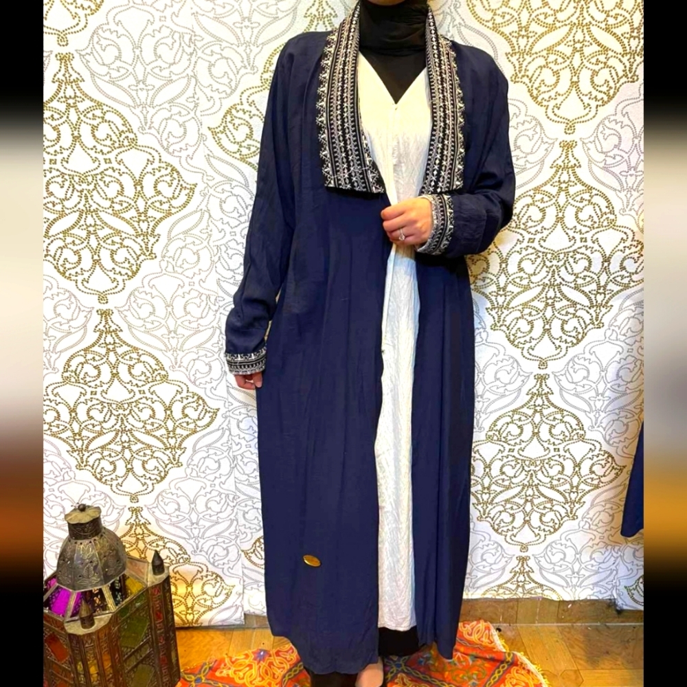 New fake two pieces Abaya